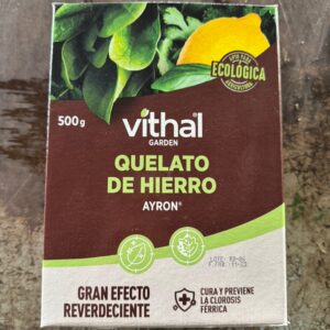 Quelato de hierro 500g